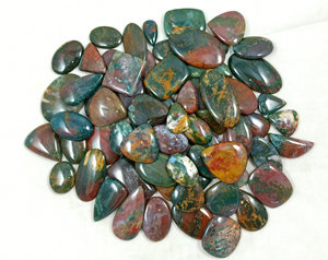 Pierres précieuses en vrac, agate sanguine naturelle, cabochons, pierres facettées, cristaux de guérison, fournisseur en gros, export - Product Image 1