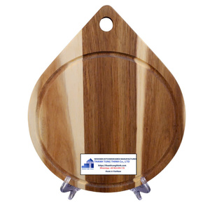 2026 Trending Kitchen Product Teak Wood Cutting <b>Board</b> Custom End Grain Chopping <b>Board</b> Manufacturer - Product Image 2