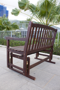 Banc coulissant moderne EUC de la marque TRIO, fait main, pour l'extérieur, le jardin, la villa, le centre commercial, la terrasse, la salle à manger, l'hôtel, le salon – Meilleure vente - Product Image 2