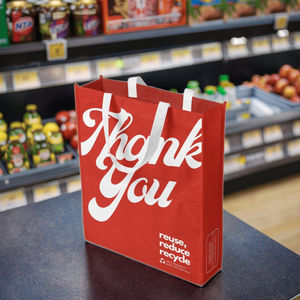 กระเป๋าผ้าแบบพับได้ราคาไม่แพง ใช้ซ้ำได้และสะดวกสำหรับการช้อปปิ้ง - Product Image 3