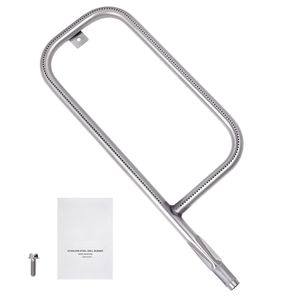 Tube de brûleur pour barbecue Weber Q200-Q2400, 20,5 pouces, en acier inoxydable 304, pour accessoires de barbecue, modèles 396000 et 396001 - Product Image 1