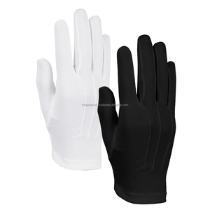 LONG WRIST COTTON BAND GLOVES-Waterproof UV Protection Anti-slip <b>Drum</b> Majors Gauntlet Gloves - Product Image 5