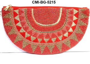 Nuevo diseño de cuentas, bolso de mano con cuentas de cristal brillante arcoíris para mujeres y niñas universitarias, bolso de noche de fiesta con forro de lona - Product Image 4