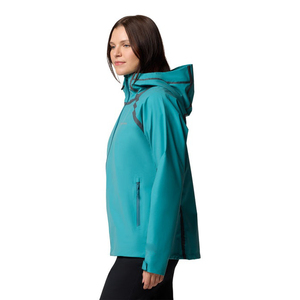 Ladies Outdoor Rain <b>Jacket</b> Waterproof Breathable Hooded Windbreaker Lightweight Travel Hiking Cycling Shell Custom OEM Private - Product Image 3