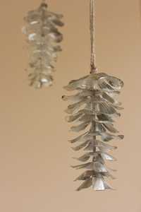 Silver Deer Figurines on Wood Base Modern Christmas Decor Centerpieces for Holiday <b>Table</b> Display - Product Image 5
