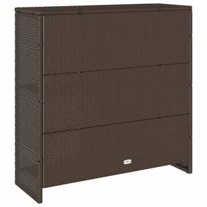 Gabinete de Almacenamiento de Ratán Marrón con Puerta, 39.37 X 14.17 X 40.16 Pulgadas, para Sala de Estar - Product Image 5