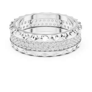 Joyas doradas de gracia, anillo geométrico CZ de 10K, joyería de moda para mujer - Product Image 5