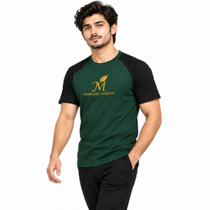 Camiseta de Hombre al por Mayor, Duradera, 100% Algodón, Cuello Redondo, Manga Corta, Costuras Resistentes, Diseño Elegante, Transpirable, Corte Holgado, Flexible - Product Image 2