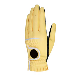 High Durability Breathable Leather Golf <b>Gloves</b> with Non-Slip Hand Grips for Men's Outdoor Training and Daily Practice - Product Image 2