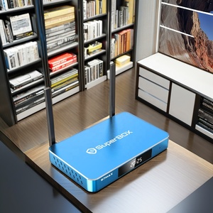 Boîtier TV Android 12 Quad Core S7 MAX S7 PRO, lecteur multimédia, 4 Go 64 Go, résolution 6K, VS Vseebox V3/V6/V5 Pro - Product Image 1