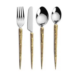 Juego de Cubiertos Modernos Sensations, Cubiertos Metálicos con Acabado de Alto Brillo, Aptos para Lavavajillas, Diseño Minimalista, Juego de Cubiertos para Bodas y Eventos - Product Image 5