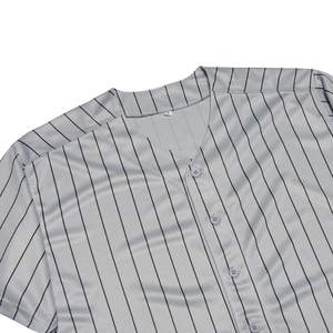 Entrega rápida, impresión personalizada, camisetas de béisbol lisas, camiseta de béisbol azul, sublimación, camiseta de béisbol a precio económico - Product Image 5