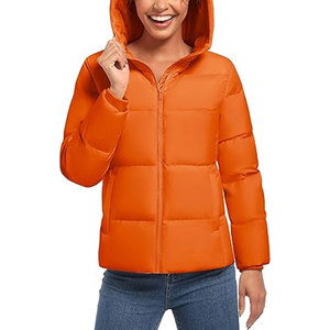 Veste matelassée pour femme de qualité supérieure, fabrication OEM personnalisée, respirante, prix de gros, chaude, 100% polyester. - Product Image 5