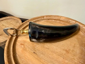 Ouvre-bouteille vintage écologique rustique avec poignée en corne de buffle, outil de cuisine artisanal unique, tire-bouchons, ouvre-bouteilles, cadeau de pendaison de crémaillère - Product Image 3