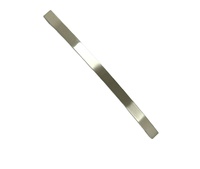 Poignées de tiroir et de placard de luxe en alliage de zinc antidérapantes, modernes et élégantes, en forme de M, pour cuisine extérieure, chambre, salle de bain, commode et hôtel