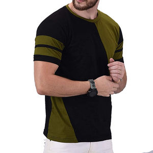 Camiseta de Verano para Hombre, Cuello Alto, Transpirable, de Secado Rápido, Poliéster, Personalizable, Manga Corta - Product Image 4