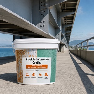Recubrimiento Protector Ecológico Resistente a la Abrasión, Bajo en COV, Resistente a la Intemperie, para Estructuras de Acero Costeras y Puentes, 1K, para Superficies Exteriores - Product Image 1