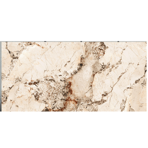Baldosa de Porcelana de Gran Formato con Aspecto de Mármol, Color Vainilla Ónix, Baldosa de Cerámica de Gran Tamaño para Paredes y Pisos - Product Image 3