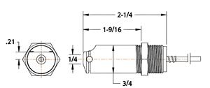 Têtes de tirage droites légères pneumatiques/à air CherryMAX - Product Image 3