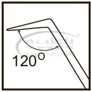 Phaco Chopper Universal, Instrumento Oftálmico de Titanio para Cirugía de Cataratas, Disección del Núcleo, Certificado CE ISO por Blush Surgical - Product Image 6