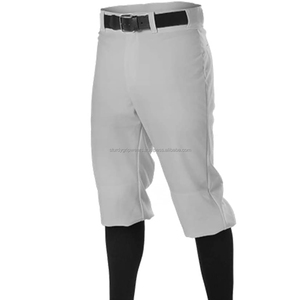 Pantalones Cortos Deportivos Unisex de Béisbol y Sóftbol con Rayas y Ribete, Transpirables, de Secado Rápido, Antibacterianos, para Adultos - Product Image 5