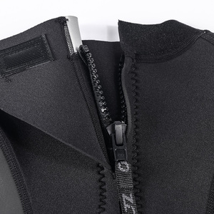Combinaison de plongée intégrale personnalisée pour homme en néoprène 3mm, manches longues, pour surf, snorkeling, natation, marque privée, OEM, entièrement zippée sur le devant - Product Image 6