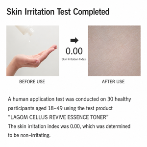 Tónico Esencial Revitalizante LAGOM CELLUS, Líquido Premium Hidratante, Revitalizante e Iluminador para Piel Opaca, Uso Diario, Femenino, Hecho en Corea - Product Image 5