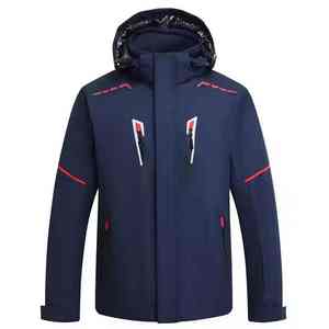 Vestes pour hommes avec logo personnalisé, imperméables, coupe-vent, chaudes pour l'hiver, vestes de ski, vestes de motoneige, vestes de moto - Product Image 1