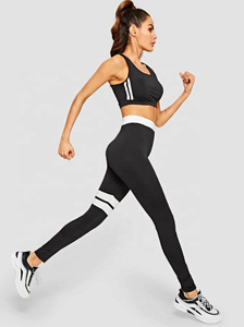 Conjunto de Yoga OEM de Tallas Grandes para Mujer - Color Sólido, Diseño Fruncido en Glúteos, 2 Piezas, Sin Costuras, Diseño Frontal con OME ODM - Product Image 6