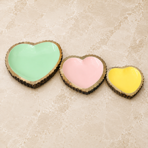 Juego de Tazones de Madera en Forma de Corazón, Hechos a Mano, de Madera Natural, para Servir Frutos Secos y Bocadillos - Product Image 4