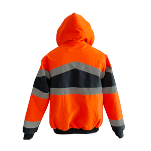 New Design High Visibility <b>Worker</b> Uniform Reflective Safety Road Construction Reflective <b>Jackets</b> - Product Image 4