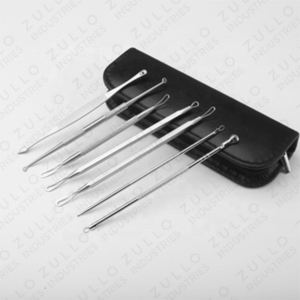 Kit de Herramientas para Eliminar Puntos Negros de Acero Inoxidable de Alta Calidad, Instrumento Quirúrgico Duradero para el Cuidado de la Piel y el Acné - Product Image 6