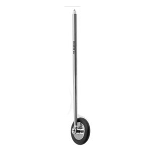 Martillo de Reflejos Babinski de Acero Inoxidable con Mango Cromado Negro de 8.5 cm y Cabeza de Goma Duradera, Certificado CE para Profesionales Neurológicos - Product Image 4