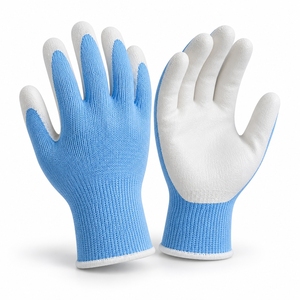 Guantes de Almacén con Forro Transpirable, Fuerte Tracción en la Palma y Ajuste Cómodo para Trabajos de Empaque y Logística, Recubiertos de Látex - Product Image 2