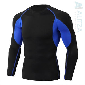 Rashguards MMA BJJ personnalisés de haute qualité, design haut de gamme, impression par transfert thermique, manches longues, séchage rapide, respirant, 220g, unisexe - Product Image 5