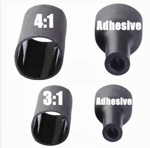 Wall <b>Heat</b> Shrinkable <b>Tube</b> Adhesive-Lined <b>Heat</b>-Shrink Polyolefin Tubing Automobile Electric Sealing Heatshrink - Product Image 1