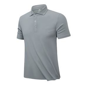 2025 hommes été à manches courtes T-Shirts séchage rapide respirant tactique maillot décontracté 100% coton pour Golf Football pour Polo porter - Product Image 3