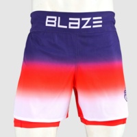 Blaze Fight Wear Impression personnalisée Sublimation 2-en-1 BJJ MMA Short de combat Doublure de compression intégrée Shorts Jiu Jitsu No-Gi