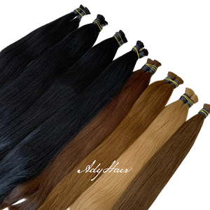 Extensions de cheveux en vrac de qualité supérieure, vague profonde naturelle, cheveux vietnamiens Remy, boucles super ondulées, double trame, style afro, doux, livraison aux États-Unis - Product Image 1