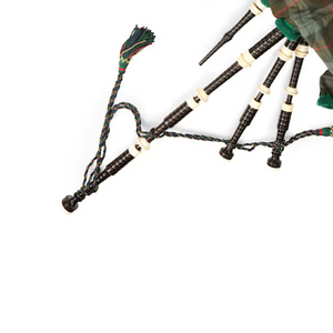 Professional <b>Musical</b> <b>Instruments</b> Natural Wood Highland Bagpipes Solid Color Finish Personalized Logo Printing Traditional Folk - Product Image 3