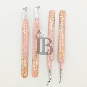 Pince à cils scintillante personnalisable – Nouvelle collection de pinces à cils de qualité supérieure, antidérapantes, hautement professionnelles et durables - Product Image 2