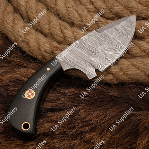 Cuchillo Multiusos de Supervivencia EDC de 6 Pulgadas, Forjado a Mano en Acero de Damasco, Mango de Micarta, Personalizable OEM/ODM, Venta al Por Mayor, DIY - Product Image 5