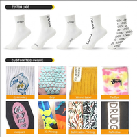 Chaussettes de football personnalisées à forte valeur ajoutée Chaussettes à prise en main d'usine Chaussettes antidérapantes