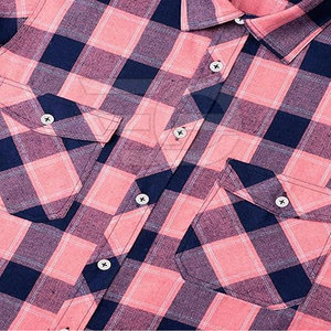 Chemises en flanelle pour hommes, coton, à carreaux, manches longues, douces, décontractées, confortables, boutonnées, tendance, mode, pour l'extérieur - Product Image 5