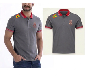 Polo brodé en coton pour homme, personnalisé avec logo imprimé ou brodé, de haute qualité, uni, décontracté, pour le golf, vente en gros - Product Image 6