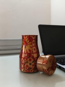 Mug en métal écologique le plus vendu, design personnalisé imprimé, cuivre, pour la maison ou le bureau, capacité 700 ml/1000 ml - Product Image 4