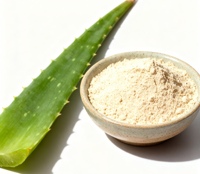 Poudre d'aloe vera naturelle hydrosoluble 200X (qualité cosmétique) longue durée de conservation pour une formulation facile, ingrédient cosmétique efficace