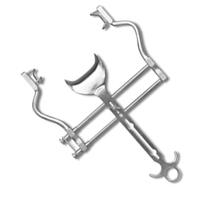 Retracteur abdominal Balfour en acier inoxydable allemand, manuel, certifié CE, instrument chirurgical fabriqué au Pakistan, Sialkot Hasni Surgical - Product Image 1