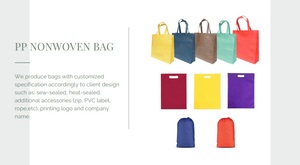 New product, customizable colors, eco-friendly tote <b>bag</b>, non-woven shopping <b>bag</b>, recyclable and foldable non-woven <b>bag</b> - Product Image 2