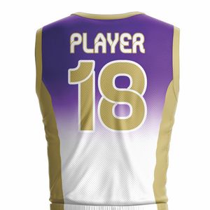 Uniforme de Baloncesto Personalizado para Hombre, Sublimado con Logotipo, Transpirable, Absorbente de Humedad, 100% Poliéster Ecológico, Deportivo - Product Image 5